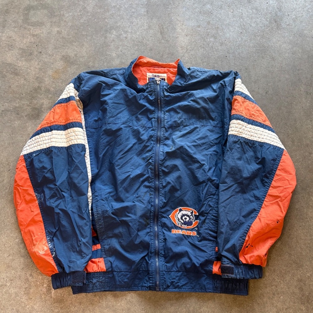 Vintage 90s Chicago Bears Starter Windbreaker